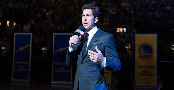 Myers' moves guided the Warriors to four championships between 2015 and 2022